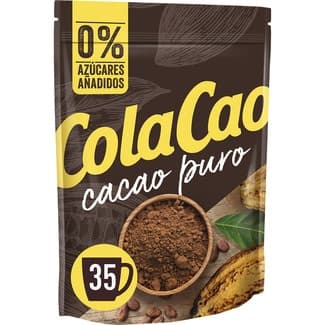 Puro 100% cacao natural sin gluten y sin azúcares añadidos bolsa 250 g -