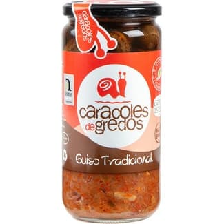 Caracoles guisados al estilo tradicional tarro 430 g neto escurrido -