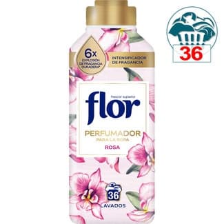 Perfumador líquido para ropa Rosa botella 36 dosis -