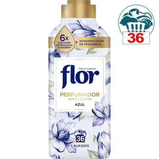 Perfumador líquido para ropa Azul botella 36 dosis -