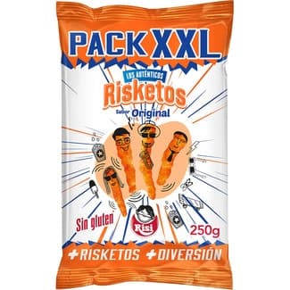 Risketos snack Sin Gluten XXL bolsa 250 g -