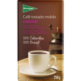 Café molido natural 50% Colombia 50% Brasil paquete 250 g -