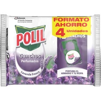 Colgador antipolillas lavanda envase 4 unidades -