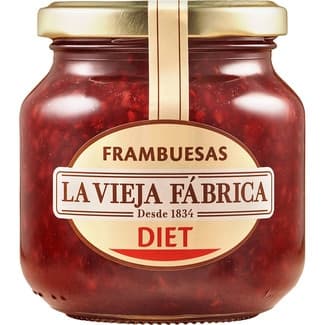 Diet mermelada de frambuesa frasco 280 g -