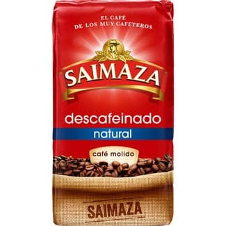 Café descafeinado molido natural paquete 250 g -