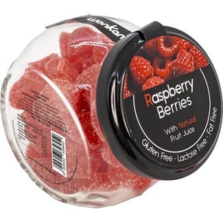 Caramelos de goma sabor fresa 100% natural bote 125 g -