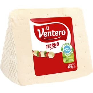Queso tierno mezcla elaborado con leche pasteurizada cuña 400 g -