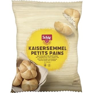 Kaisersemmel panecillos sin gluten con masa madre envase 350 g -