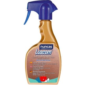 Luscom detergente para pieles blancas y de colores pistola 300 ml no contiene siliconas -