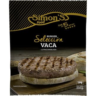 Burger selección hamburguesa de vaca estuche 200 g -