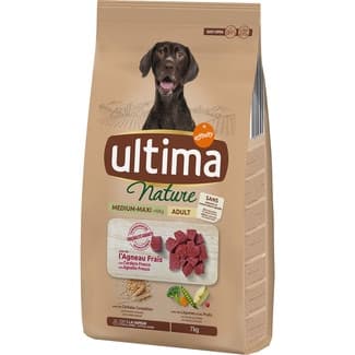 Nature Medium Maxi Adult pienso para perros adultos medianos y grande con cordero No Grain bolsa 7 kg -