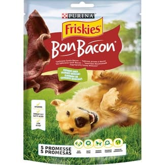 Bon Bacon snacks para perros sabor a bacon envase 120 g -