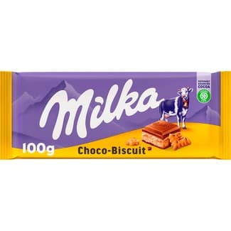 Choco Swing chocolate con leche y galleta tableta 100 g -