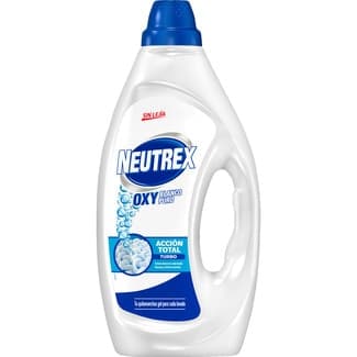 Oxy blanco puro quitamanchas en gel Acción Total Turbo sin lejía botella 1,6 l -