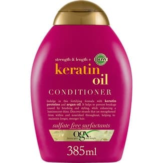 Acondicionador anti-rotura Aceite de Keratina frasco 385 ml -