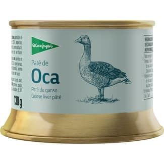 Paté de hígado de oca y pato sin gluten lata 130 g -