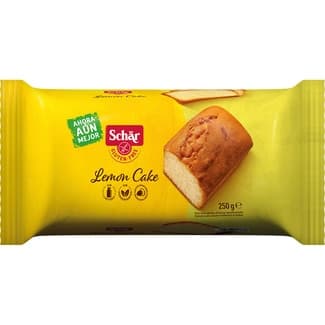 Bizcocho de limón sin gluten y sin lactosa paquete 250 g -