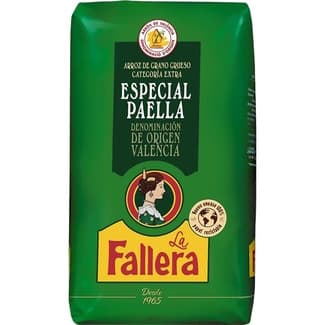 Arroz redondo especial para paella DOP de Valencia paquete 1 kg -