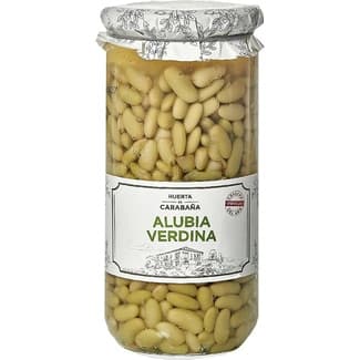 Alubia verdina cocida frasco 660 g -