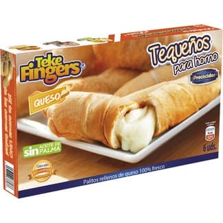 Tequeños de queso para horno 6 unidades estuche 190 g -