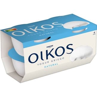 Yogur griego natural pack 4 unidades 110 g -