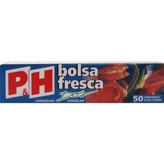 Bolsa fresca de congelación Dos 19x34 caja 50 unidades -