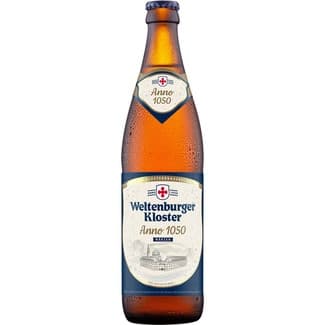 Kloster Anno 1050 cerveza rubia alemana de monasterio botella 50 cl -