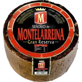 Queso curado de oveja Gran Reserva elaborado con leche pasteurizada peso aproximado pieza 3 kg -