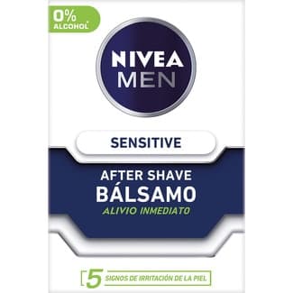 After shave bálsamo Sensitive 0% alcohol frasco 100 ml -