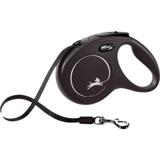 New Classic correa extensible para perros negra talla XS 3 m 1 unidad -
