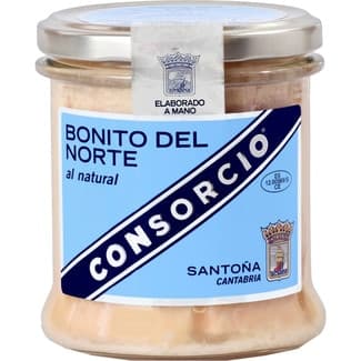 Bonito del norte al natural tarro 200 g neto escurrido -