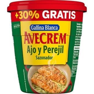 Sazonador ajo y perejil granulado envase 100 g neto escurrido -