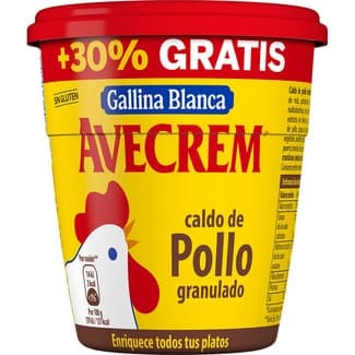 Caldo de pollo granulado sin gluten bote 143 g -