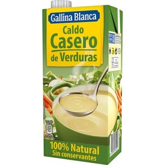 Caldo de verduras casero 100% natural envase 1 l -