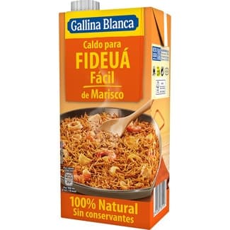 Caldo para fideuá de marisco fácil sin gluten envase 1 l -