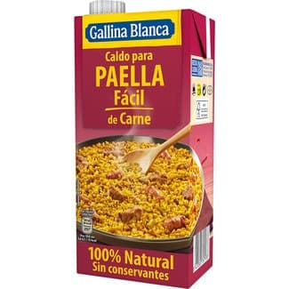 Caldo para paella de carne fácil sin gluten envase 1 l -