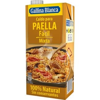 Caldo para paella fácil mixta sin gluten envase 1 l -