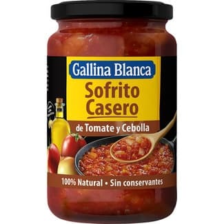 Sofrito casero de tomate y cebolla sin gluten frasco 325 g -
