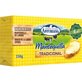 Mantequilla tradicional pastilla 250 g -