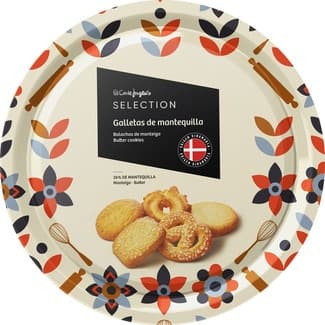 Galletas danesas de mantequilla surtidas con 26% mantequilla lata 454 g con diferentes diseños se surten según existencias -