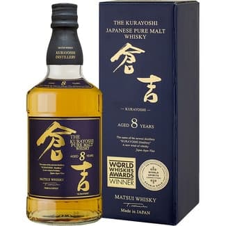 Whisky japonés de malta 8 años botella 70 cl -