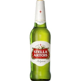 Cerveza rubia lager belga botella 33 cl -