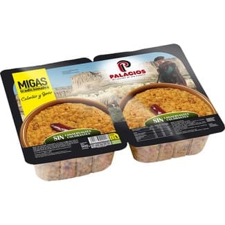 Migas con chistorra pack 2 x 250 g envase 500 g -