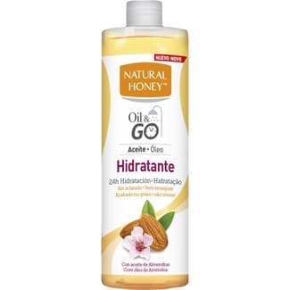 Aceite corporal hidratante Oil&Go con aceite de almendras 24h frasco 250 ml -