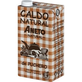 Caldo de puchero 100% natural sin gluten y sin lactosa envase 1 l -