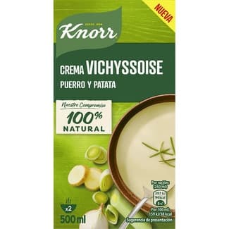 Crema vichyssoise puerro y patata envase 500 ml -