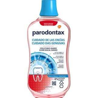 Enjuague bucal Cuidado de encías 0% alcohol sabor intenso bote 500 ml -