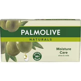 Naturals jabón en pastilla Moisture Care con oliva y leche pack 3 unidades 90 g -