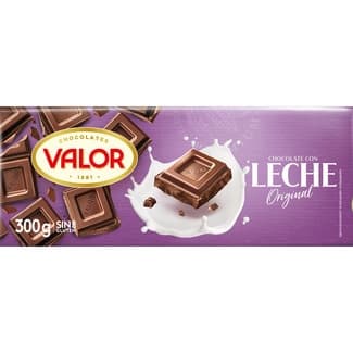 Chocolate con leche original sin gluten tableta 300 g -