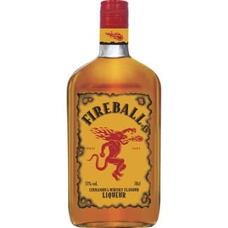Licor de whisky con canela botella 70 cl -